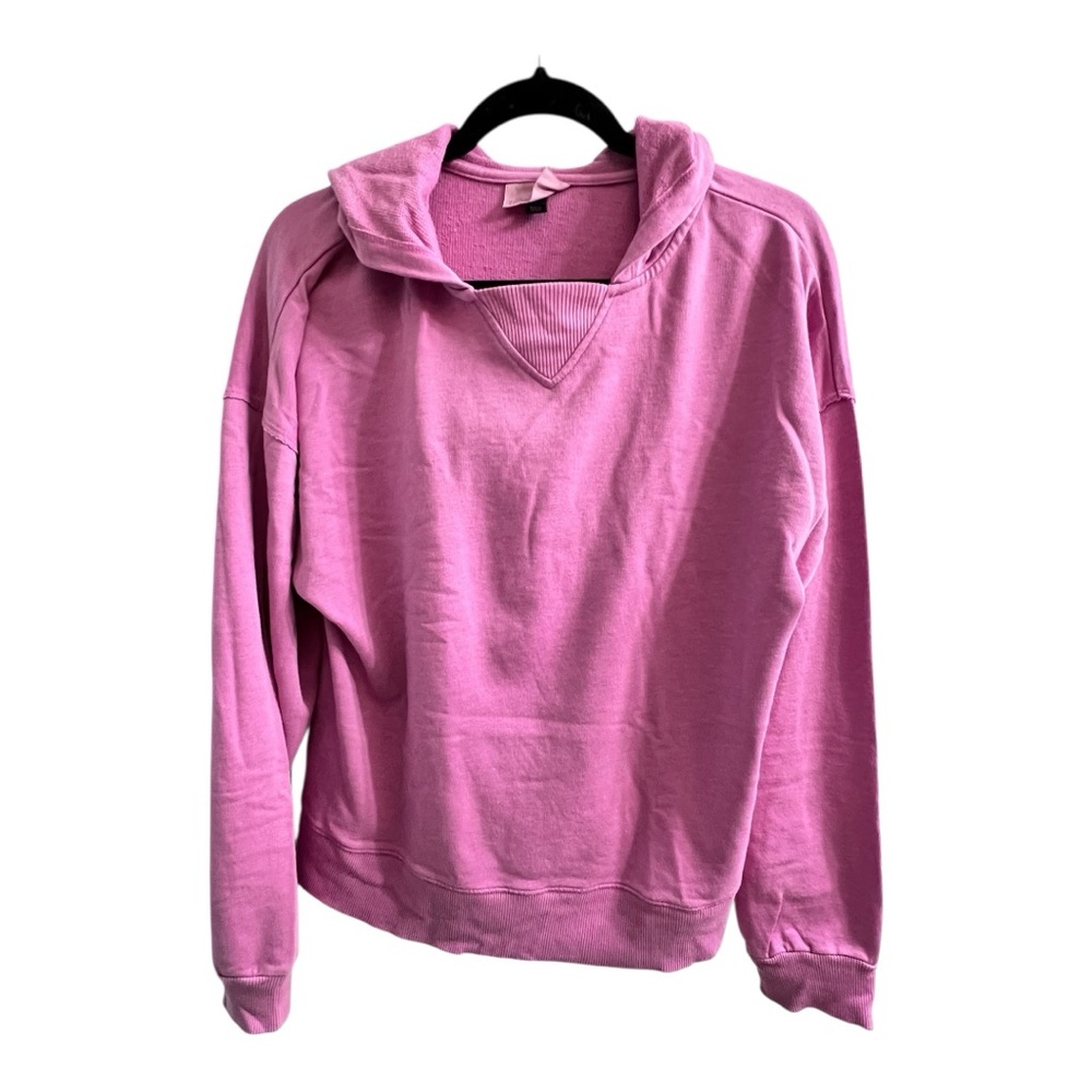 Universal Thread Women's Sweatshirt in Sweet Bubblegum Pink